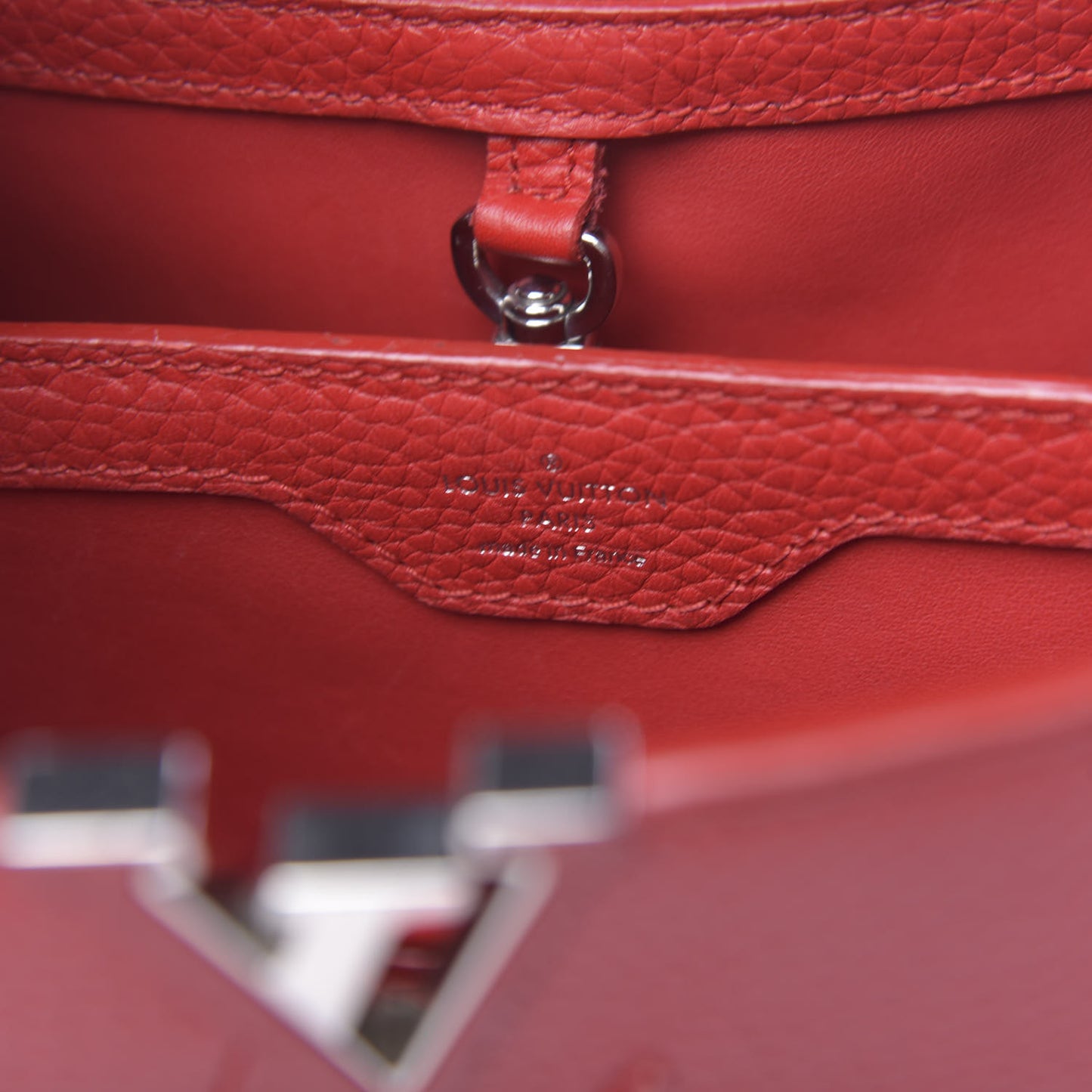Taurillon Capucines BB Rubis