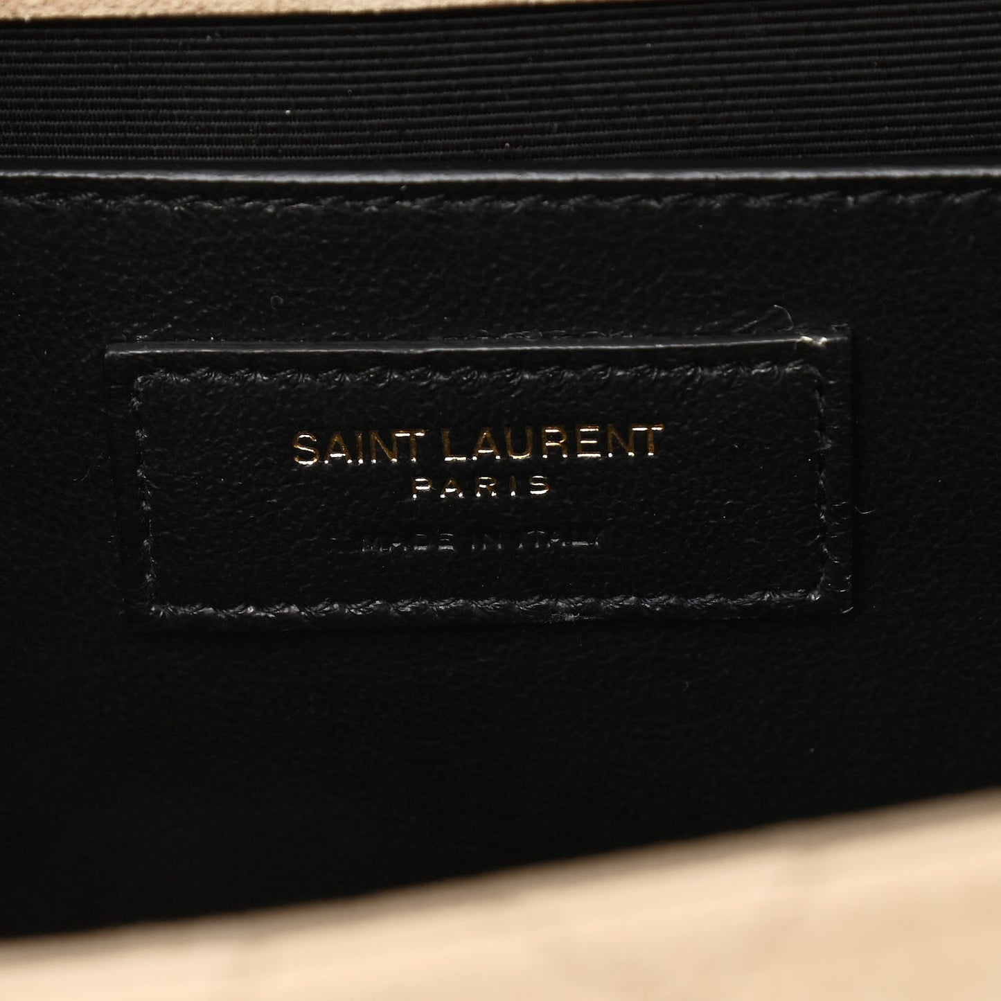 Suede Mixed Matelasse Triquilt Medium Monogram Envelope Satchel Sea Salt