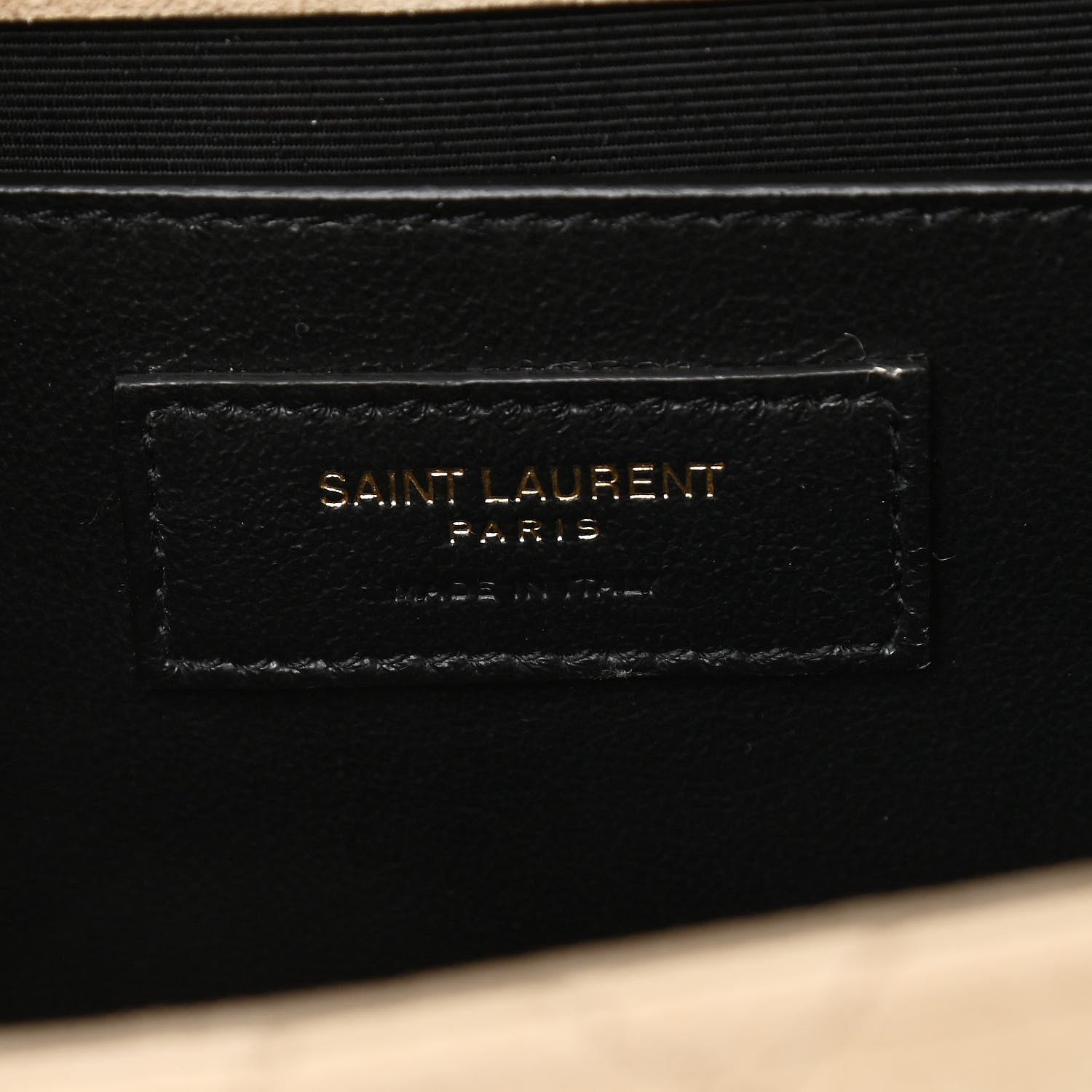 Saint Laurent Suede Mixed Matelasse Triquilt Medium Monogram Envelope Satchel Sea Salt 5 of 8