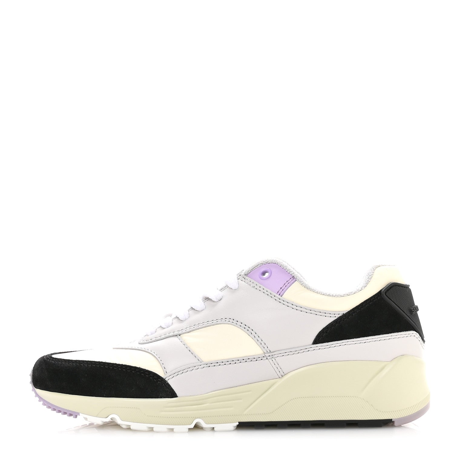 Saint Laurent Nylon Calfskin Suede Mens Bump Low Top Sneakers 42