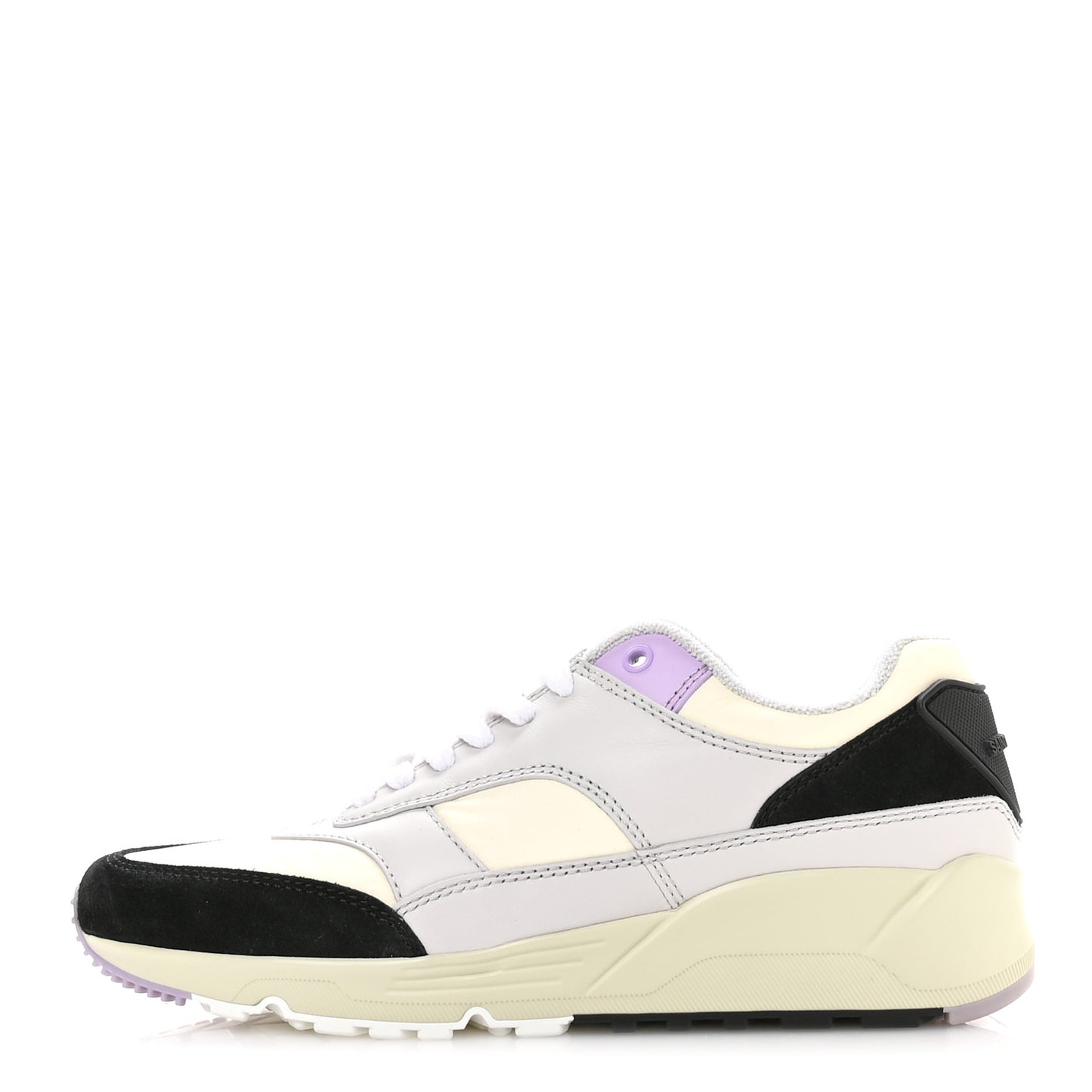 Nylon Calfskin Suede Mens Bump Low Top Sneakers 42 White Air Grey Black Lavender
