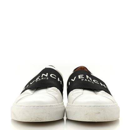Givenchy Calfskin Band Logo Womens City Sport Sneakers 38.5 White Black 3 of 13
