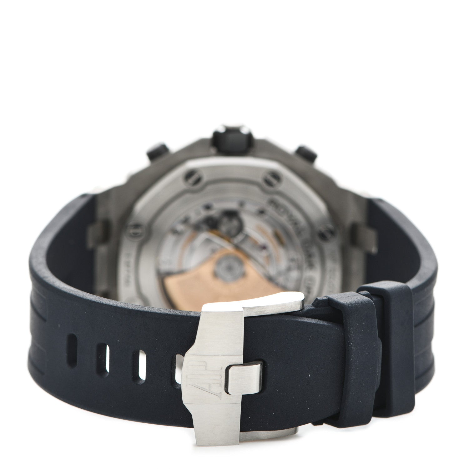 Audemars Piguet Stainless Steel Rubber 42mm Royal Oak Offshore Chronograph Automatic Watch Blue 26470ST.OO.A027CA.01 3 of 5