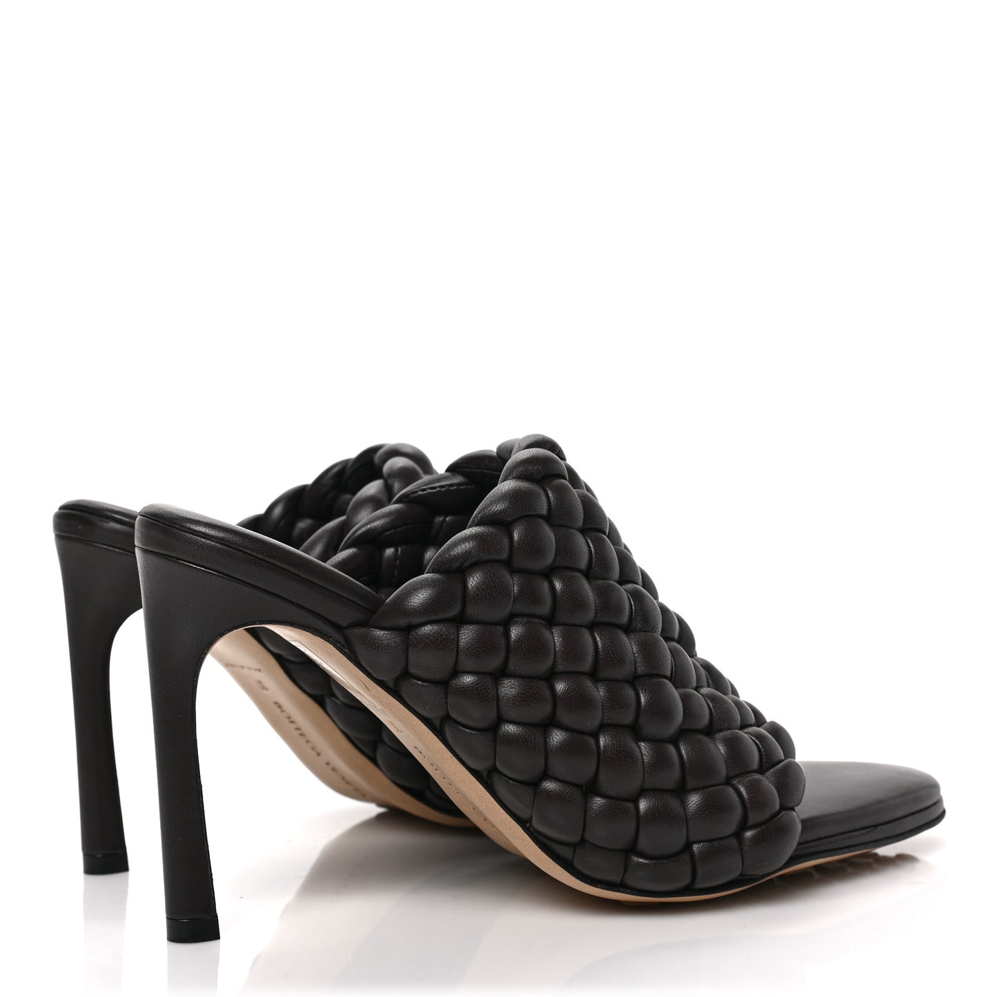 Nappa Padded Intreccio The Curve Sandals 37 Fondant