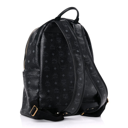 MCM Visetos Studded Medium Stark M Backpack Black 3 of 21