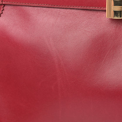 Hermes Tadelakt Ghillies Retourne Kelly 35 Rubis 11 of 12