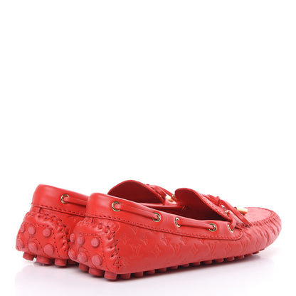 Louis Vuitton Empreinte Gloria Loafers 37 Rouge 4 of 9