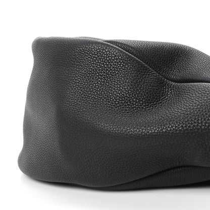 The Row Grained Calfskin Large Slouchy Banana Bag Black 10 of 10