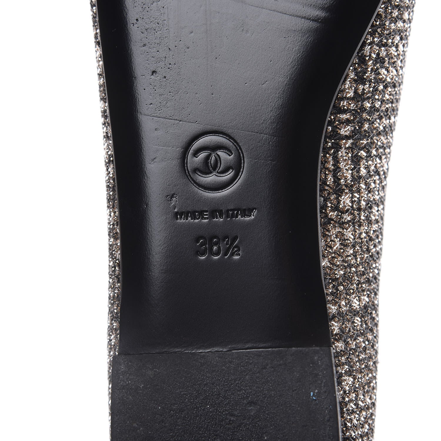Chanel Fantasy Tweed CC Mocassin Loafers 38.5 Pink Black 6 of 11