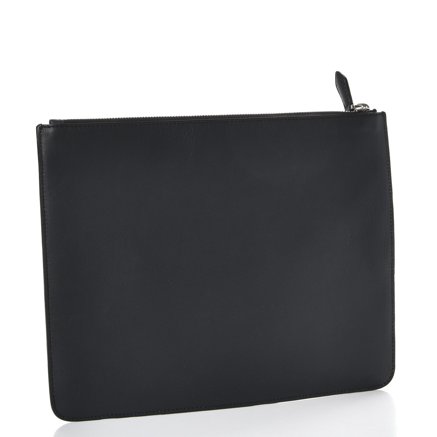 Givenchy Calfskin Cobra Print Zip Pouch Black 3 of 8