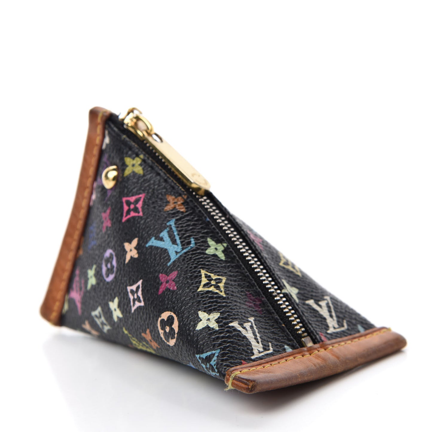 Monogram Multicolor Berlingot Coin Purse Black