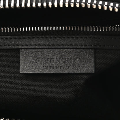 Givenchy Calfskin Suede Small Studded Chevron Antigona Black 6 of 15