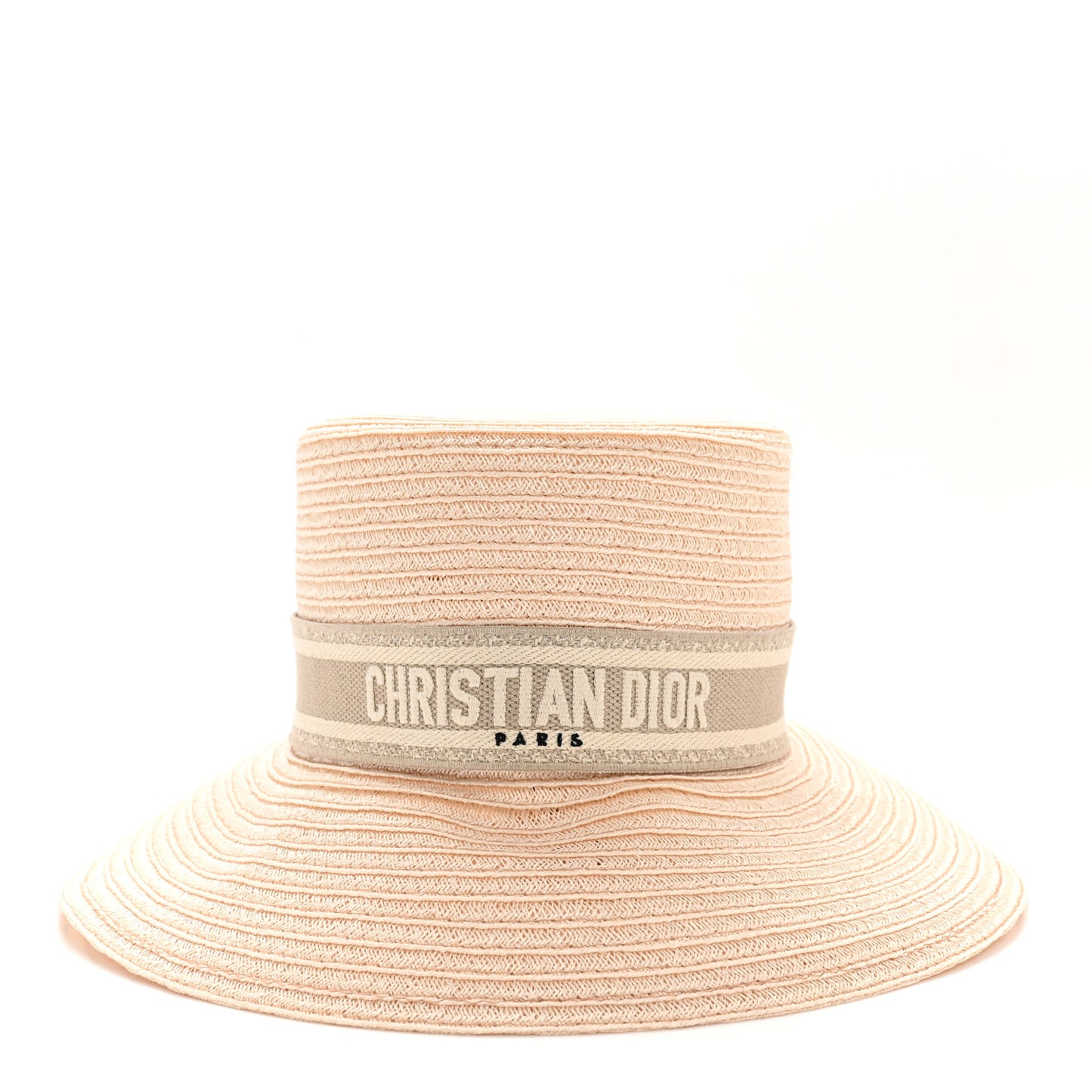 Straw Bucket Hat 57 Natural Rose Des Vents