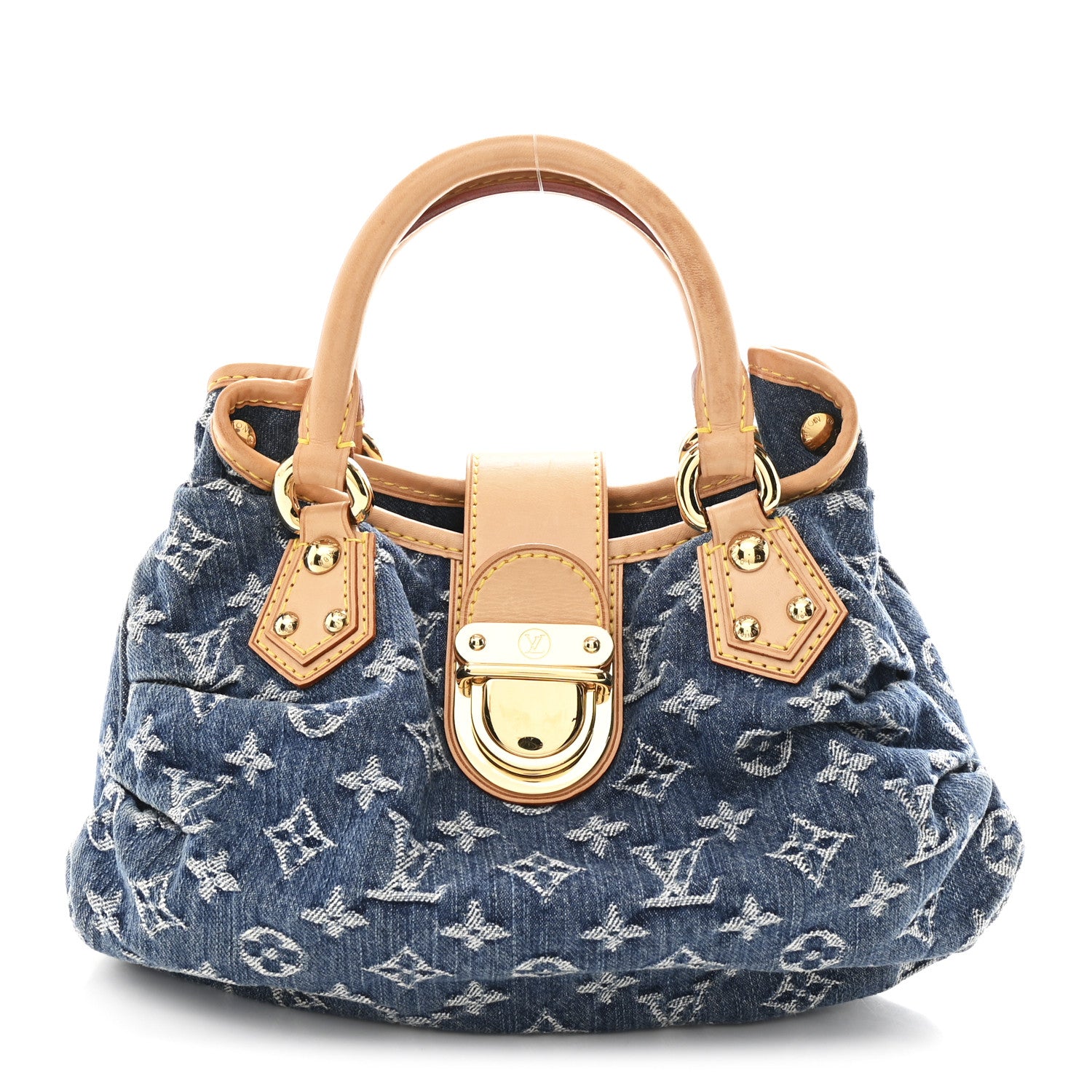 Louis Vuitton Monogram Denim Pleaty  Blue 1 of 9
