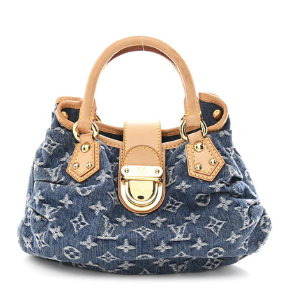 Louis Vuitton Monogram Denim Pleaty  Blue 1 of 9