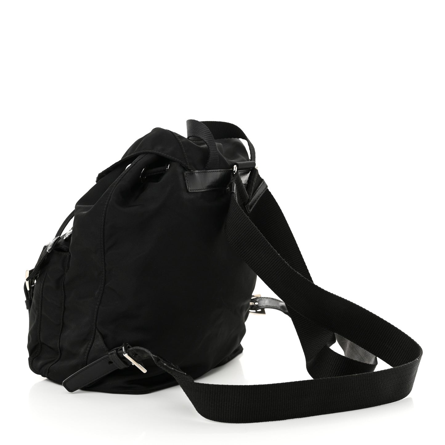Tessuto Nylon Vela Small Backpack Black