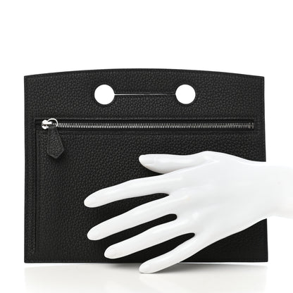 Hermes Togo Backpocket Pouch 25 Black 2 of 7