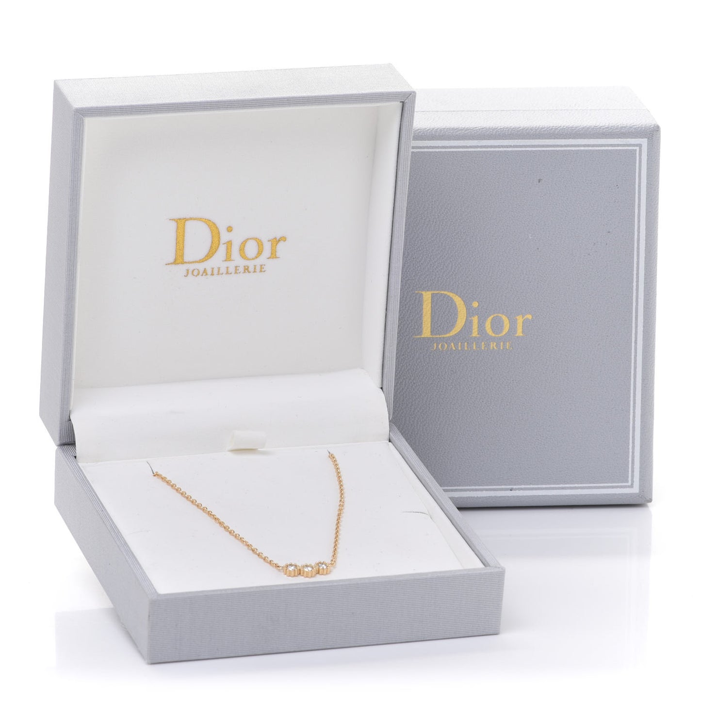 18K Yellow Gold Diamond Mimirose Pendant Necklace