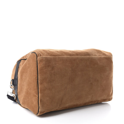 Saint Laurent Corduroy Andy Duffle Bag Brown 3 of 14