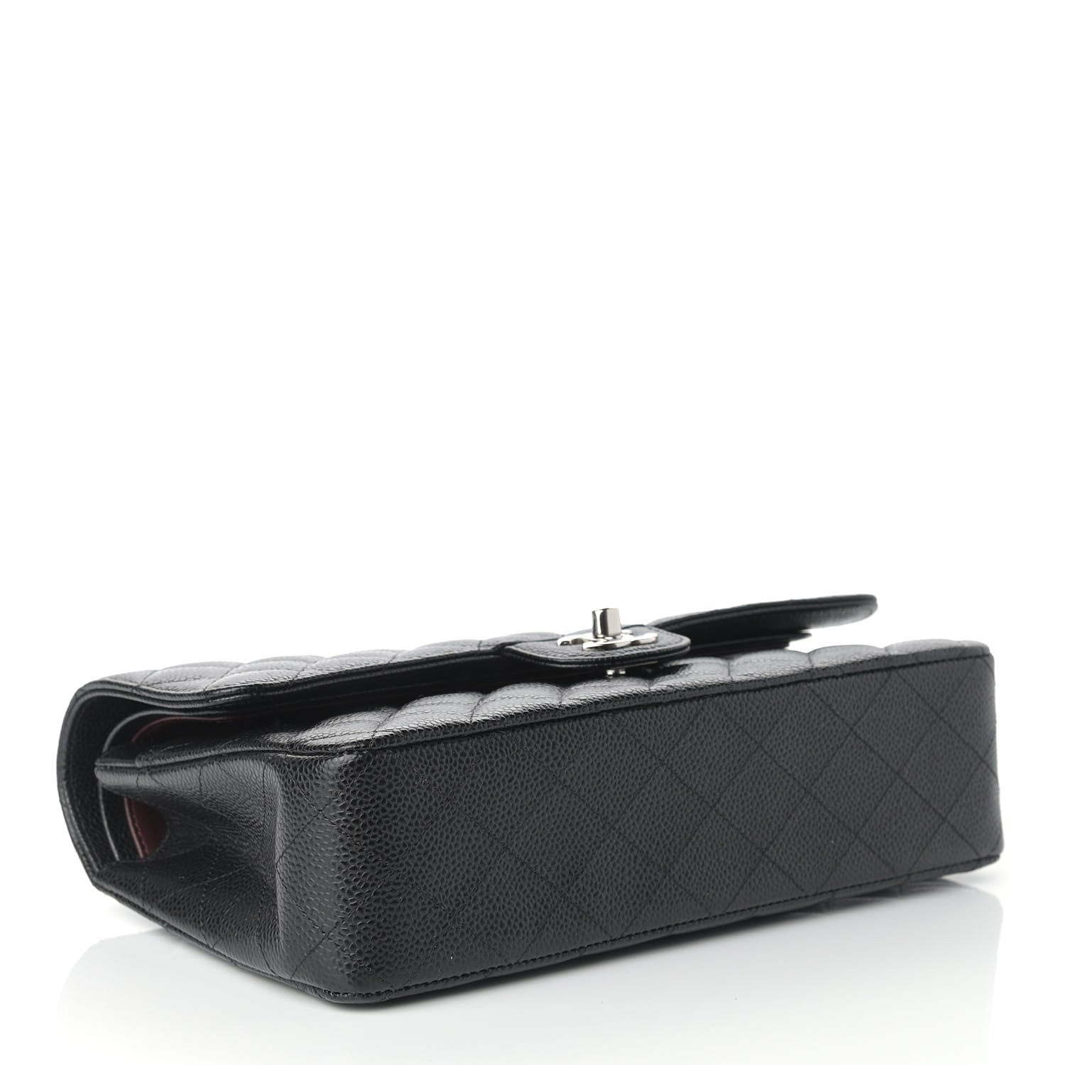 Chanel Caviar Quilted Medium Double Flap Black 3 of 9