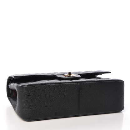Chanel Caviar Quilted Jumbo Double Flap Black 4 of 11