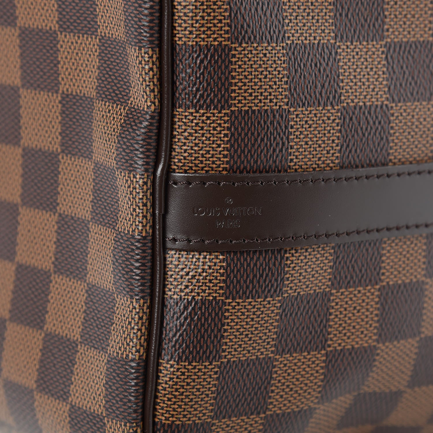 Louis Vuitton Damier Ebene Speedy Bandouliere 30 9 of 9