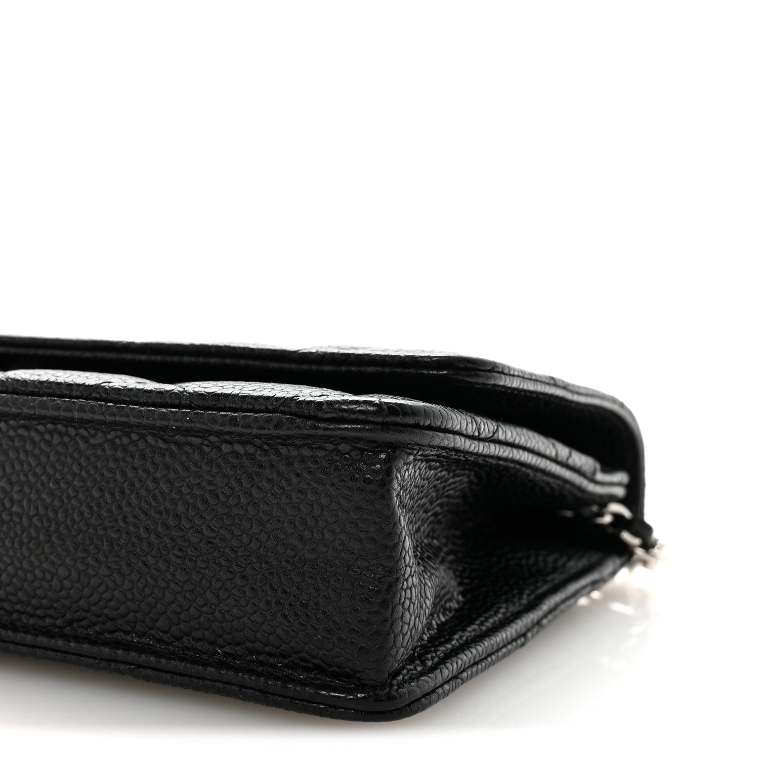 Chanel Caviar Quilted Wallet on Chain WOC Black 11 of 12