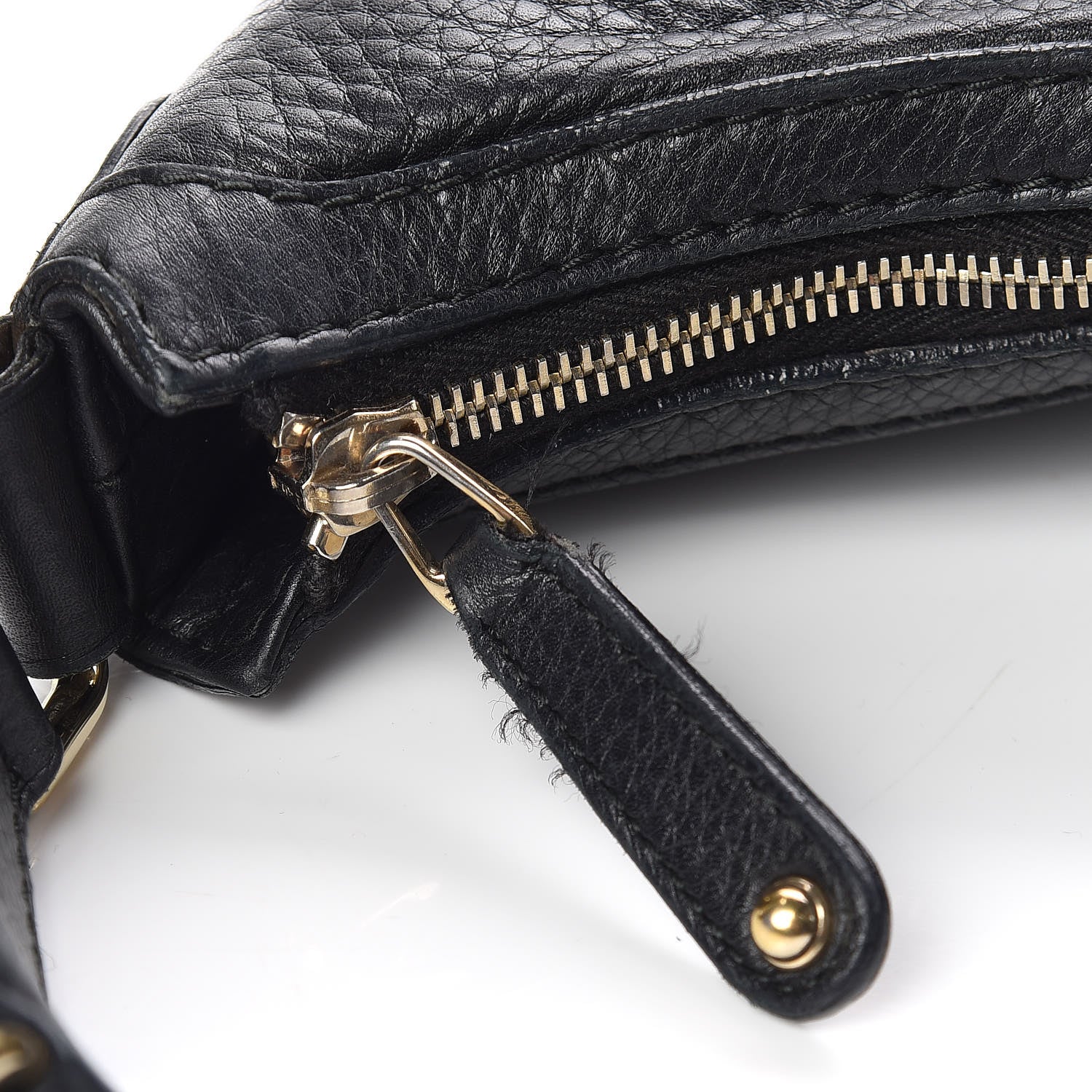 Gucci Calfskin Large Horsebit Web Hobo Black 8 of 13