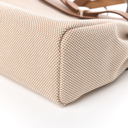 Hermes Vache Hunter Criss Viking Herbag Zip Retourne 31 PM Ecru Beige Naturel 10 of 11