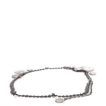 Chanel Ruthenium CC Coin Medallion Belt 85 3 of 5