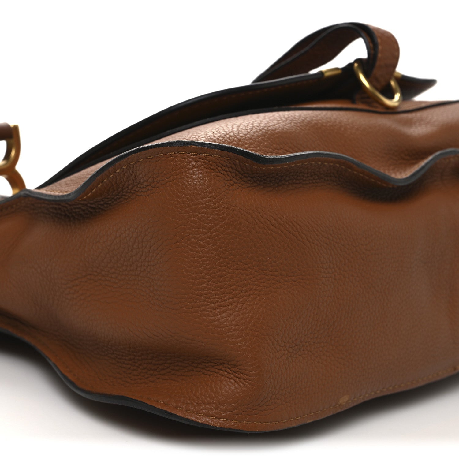 Chloe Calfskin Medium Marcie Satchel Tan 9 of 12