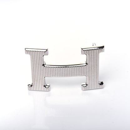 Hermes Box Togo Strie 32mm H Belt 90 Black Gold 6 of 11