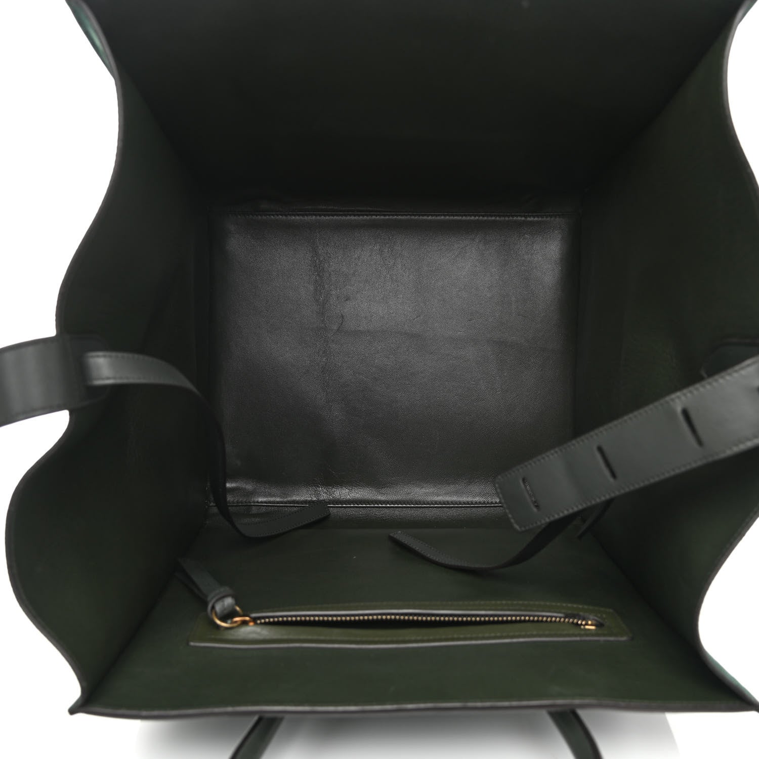 Celine Nubuck Medium Phantom Luggage Bottle Green 5 of 12