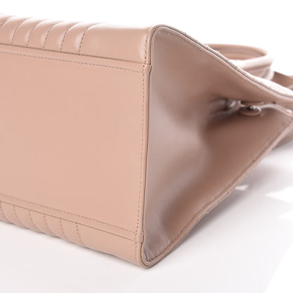 Prada Soft Calfskin Impunture Diagramme Tote Cipria 9 of 9