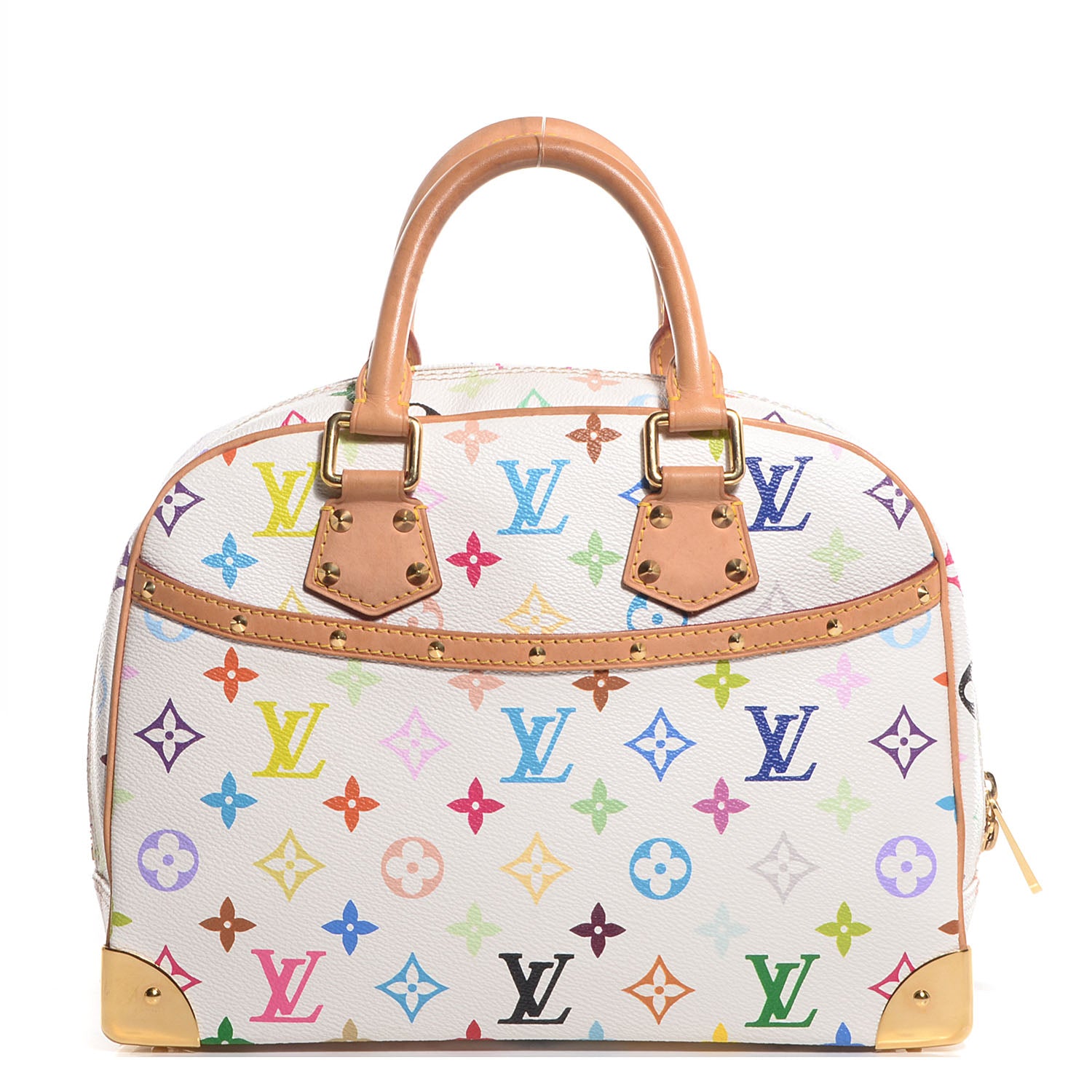 Louis Vuitton Monogram Multicolor Trouville White 82298
