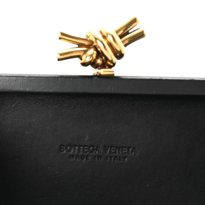 Bottega Veneta Nappa Intrecciato Knot Clutch Black 6 of 6