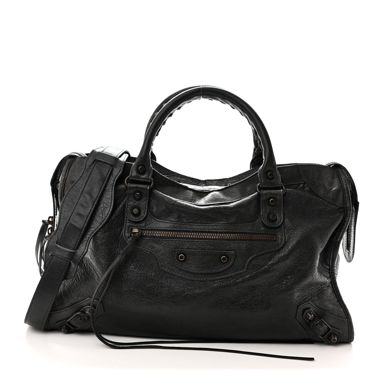 Balenciaga Agneau Classic Hardware City Anthracite 1 of 10
