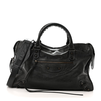 Balenciaga Agneau Classic Hardware City Anthracite 1 of 10