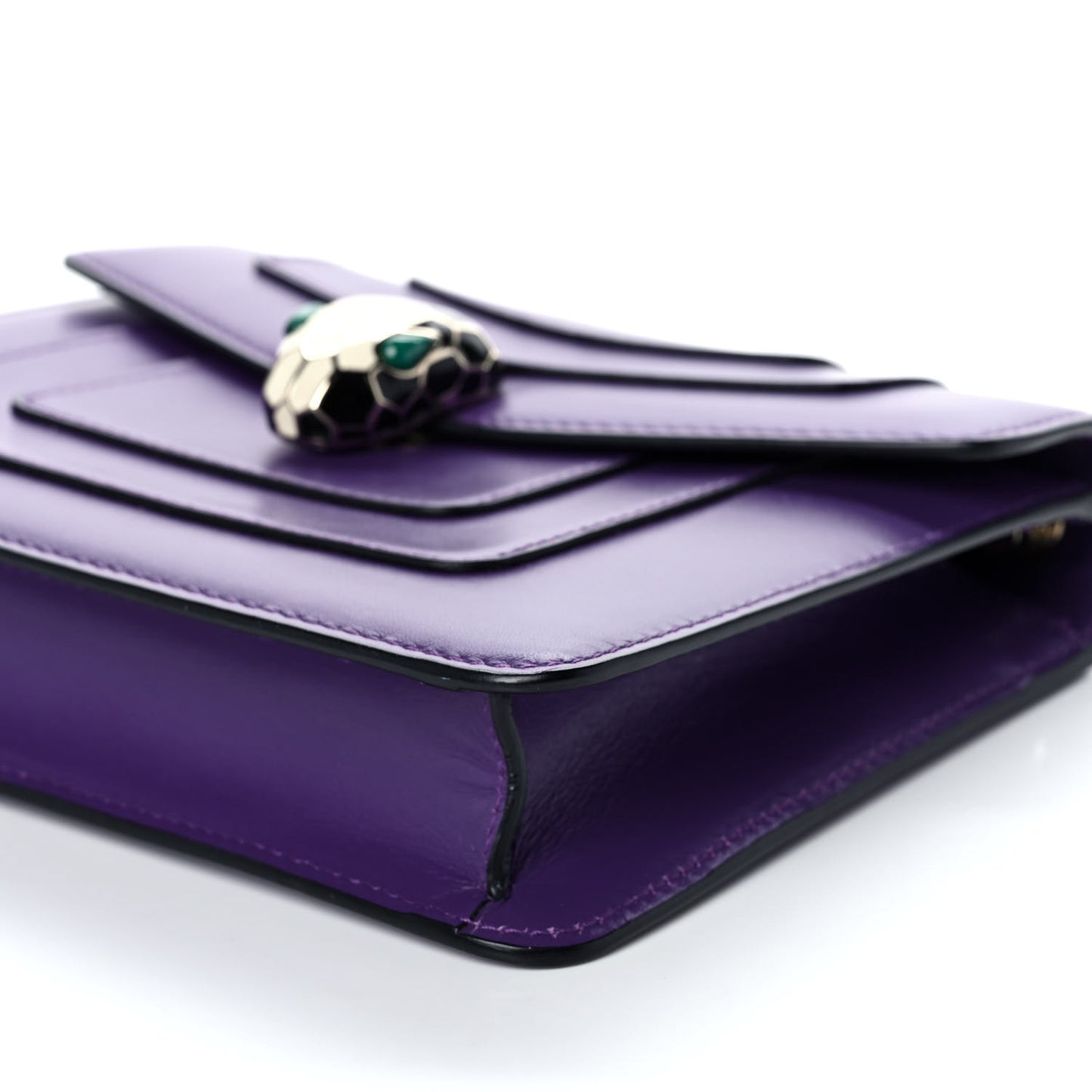 Calfskin Serpenti Forever Crossbody Bag Amethyst