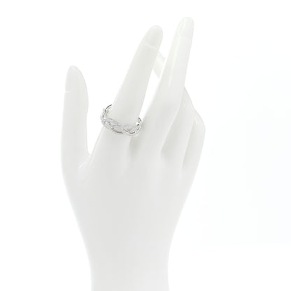 David Yurman Platinum Diamond Wisteria Band Ring 58 8.25 2 of 5