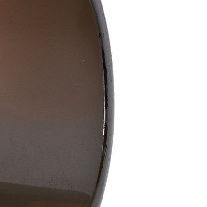 Chanel Resin CC Cuff Gold Pearly White 9 of 12