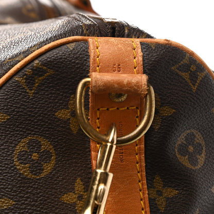 Louis Vuitton Monogram Keepall Bandouliere 55 15 of 16