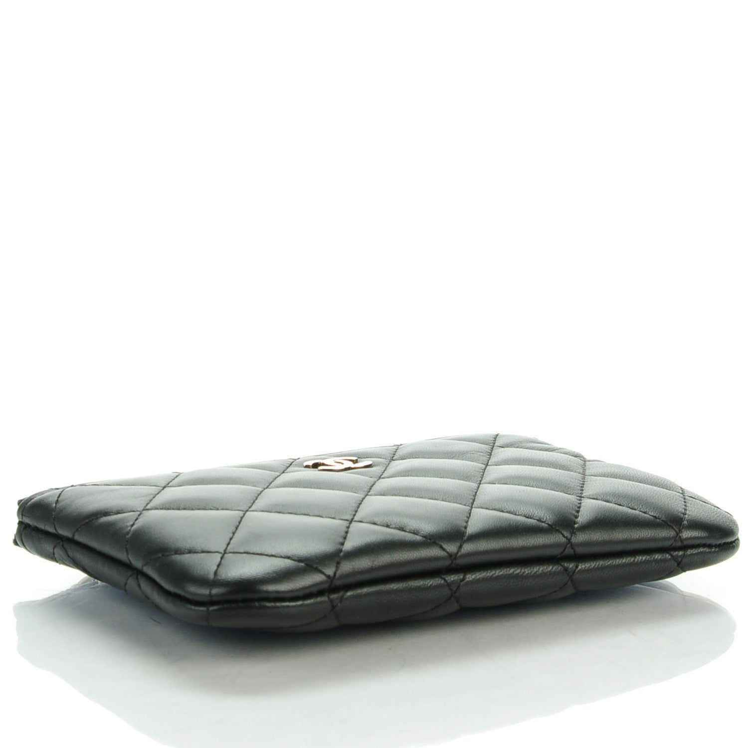 Chanel Lambskin Quilted Casino Coin Purse Black 4 of 7