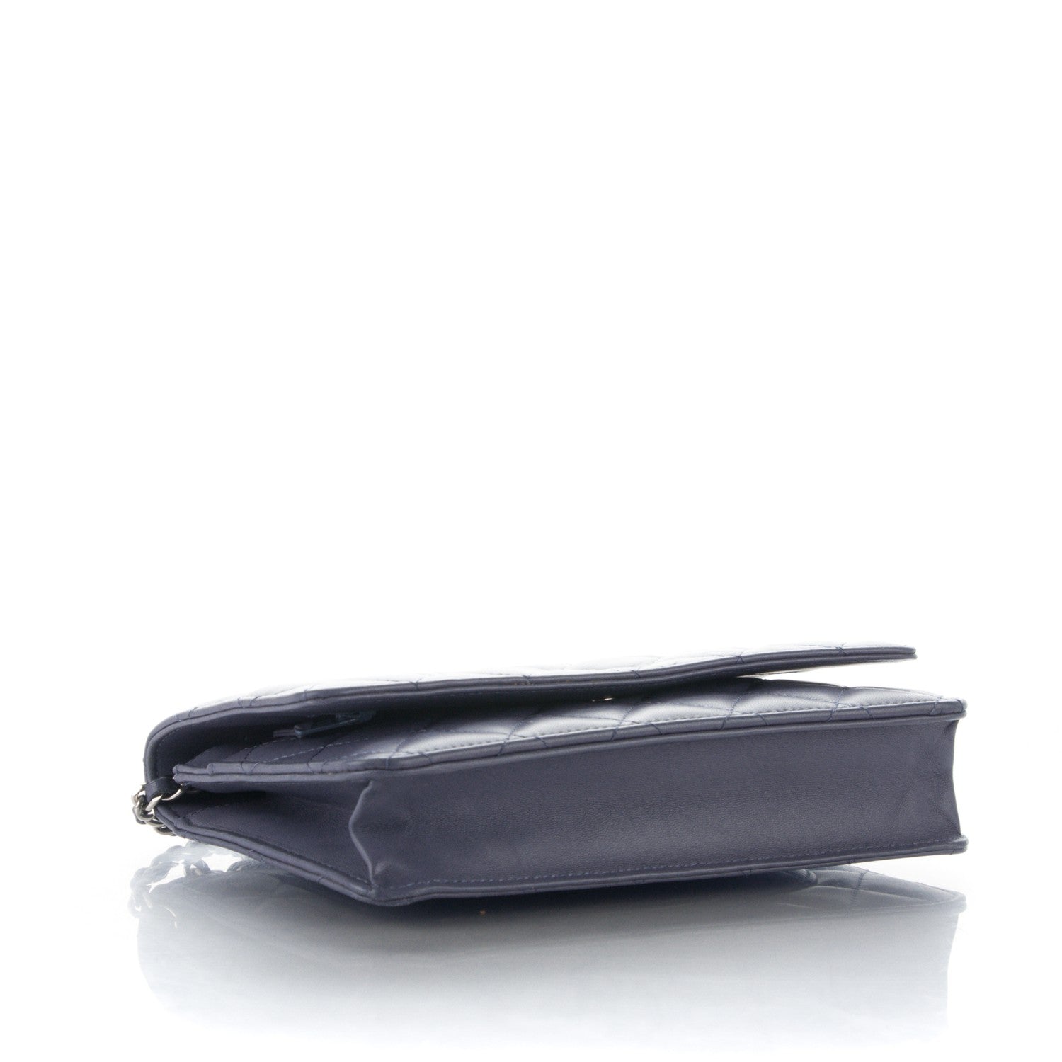 Chanel Lambskin Quilted Wallet On Chain WOC Lavender 4 of 8