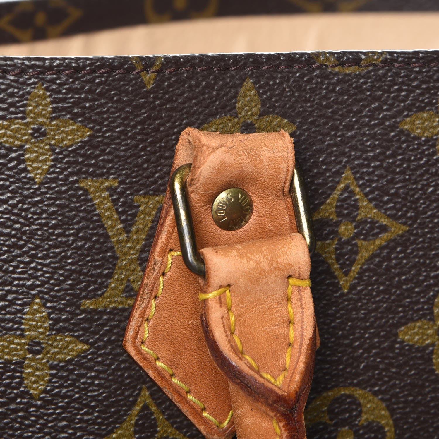 Louis Vuitton Monogram Sac Plat 8 of 11