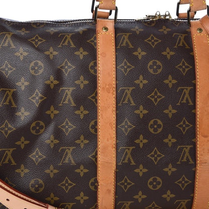 Louis Vuitton Monogram Keepall Bandouliere 50 10 of 11
