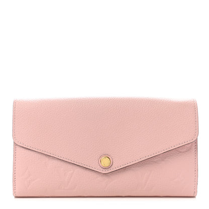 Louis Vuitton Empreinte Sarah Wallet NM Rose Ballerine 1 of 7