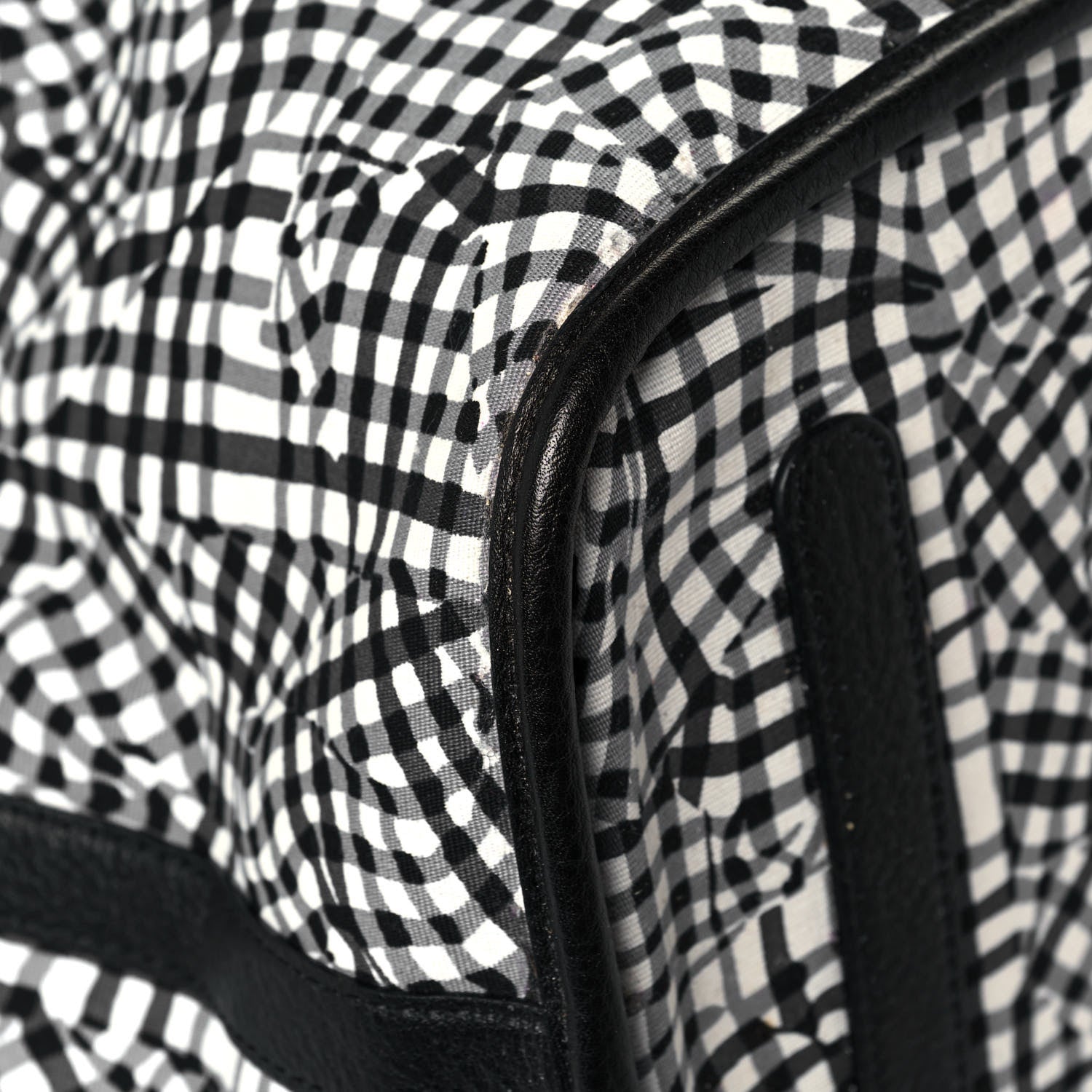 MCM Visetos Large Liz Reversible Shopper Tote Black 15 of 18