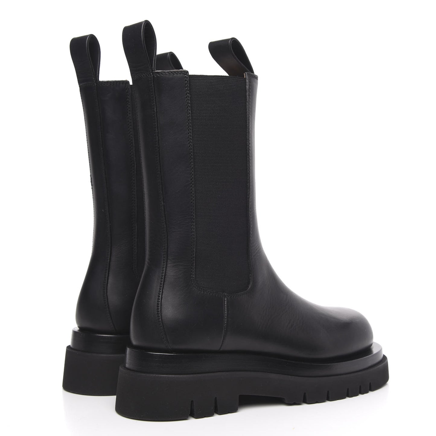 Calfskin The Lug Chelsea 55mm Boots 37 Black