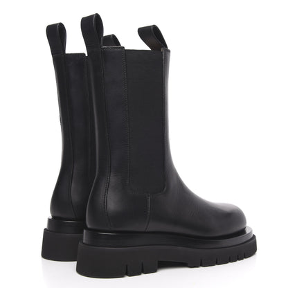 Bottega Veneta Calfskin The Lug Chelsea 55mm Boots 37 Black 4 of 8